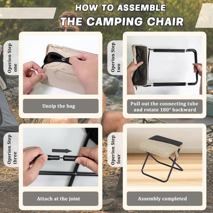 Multi-Use Foldable Camping Stool – Sturdy, Durable, And Compact