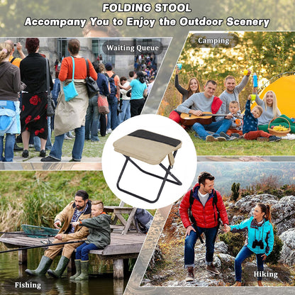 Multi-Use Foldable Camping Stool – Sturdy, Durable, And Compact
