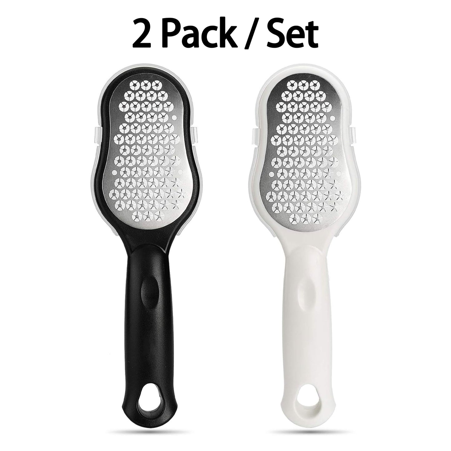 Foot Rasp And Brush – Stainless Steel Dead Skin And Callus Remover