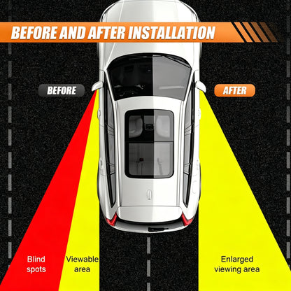 Car Blind Spot Mirror, Angle 360 Degree Adjustable Rearview Mirror