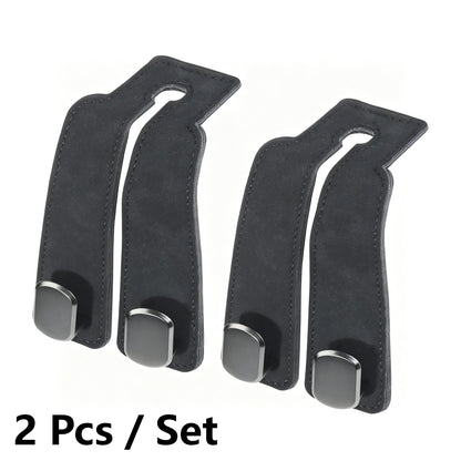 2 Pcs Car Hooks For Headrest-Adjustable  Car Organizers and Storage Accessories