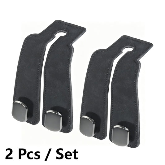2 Pcs Car Hooks For Headrest-Adjustable  Car Organizers and Storage Accessories