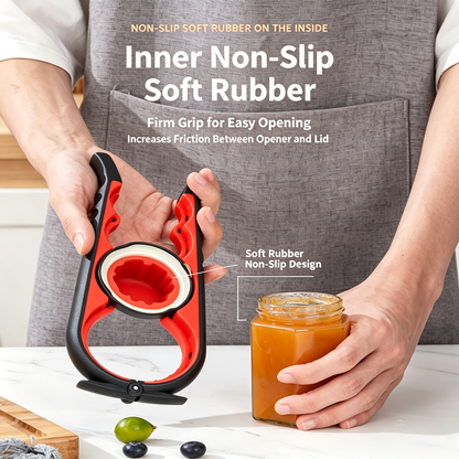 6 in 1 Bottle Opener-Designed For Those With Limited Hand Strength