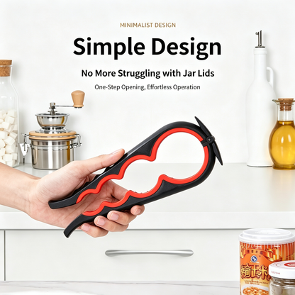 6 in 1 Bottle Opener-Designed For Those With Limited Hand Strength