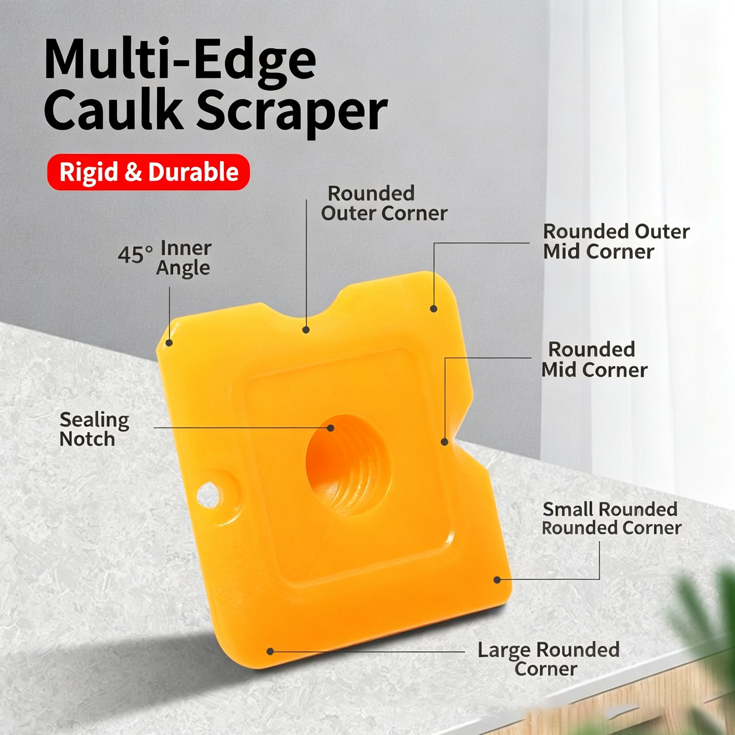 Silicone Caulking Finisher Tools