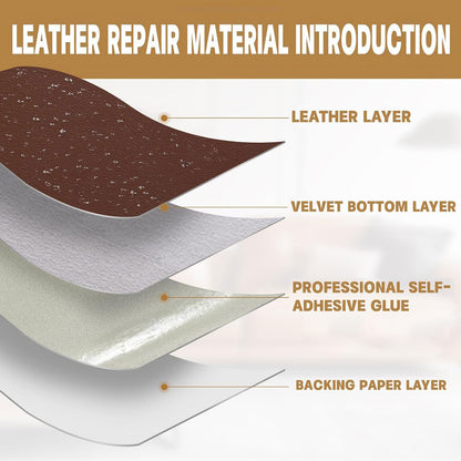 Leather Repair Tape - Self-Adhesive Leather Repair Stickers