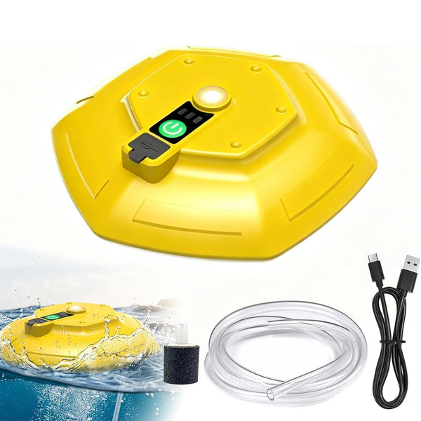 Floating Aerator Portable Quiet Bubbler for Live Minnows, Fish Tank, Outdoor Fishing