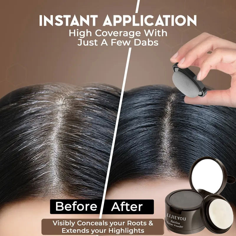 Instant Hairline Powder - Covers The Hairline And Fills In The Parting