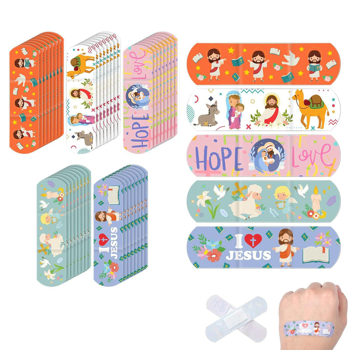 Jesus Heals Bandages for Kids