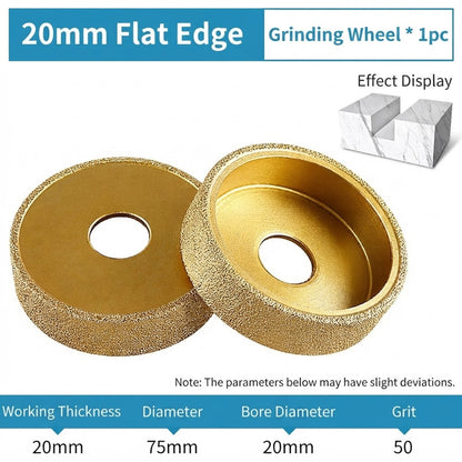 Diamond Grinding Wheel/Polishing Disc -Selectable Thickness