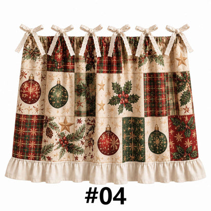 Christmas Patchwork Oven Skirt Curta