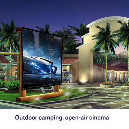 White Folding Projection Screen for Outdoor Cinema