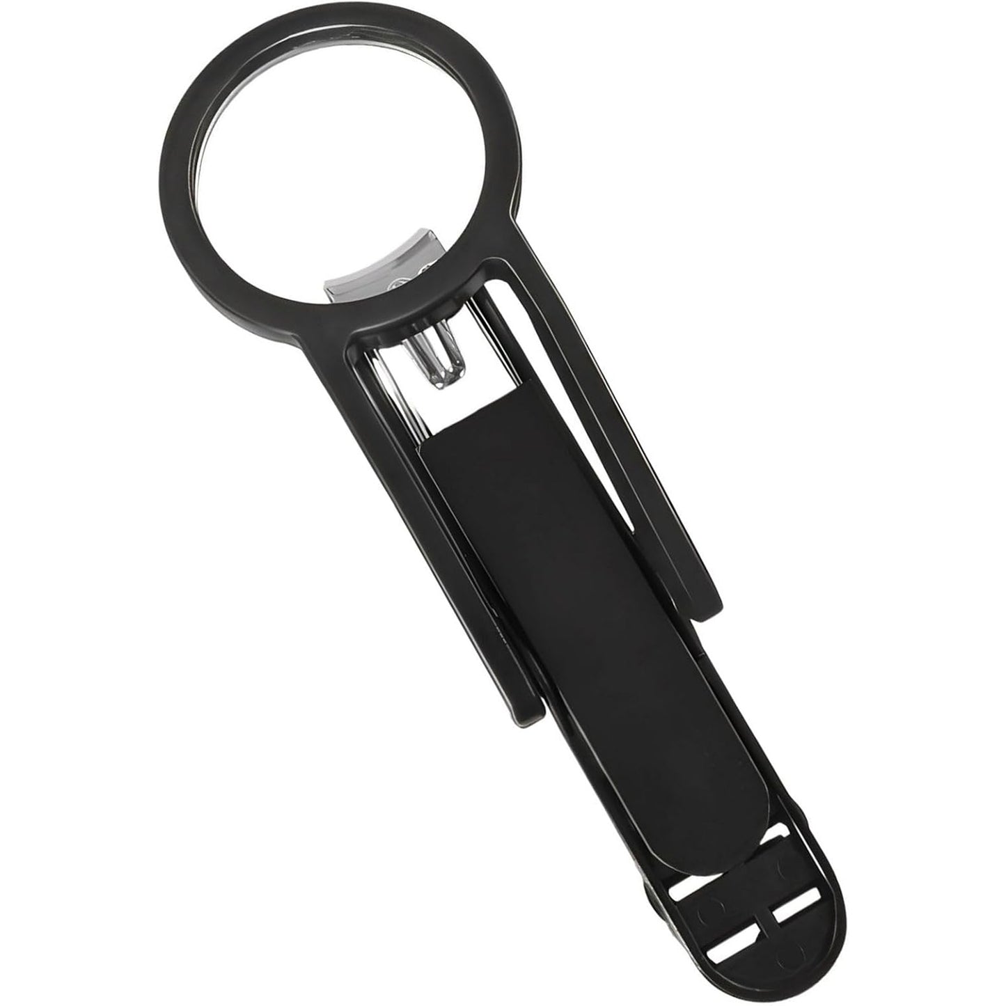 Nail Clippers with Magnifying Glass – Heavy Duty Large Handle Trimmer for Thick Nails, Easy Grip Precision Cutting