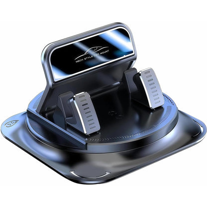 Car Dashboard Phone Holder – 360° Rotating Universal Car Phone Mount for Navigation, Anti-Slip & One-Hand Operation