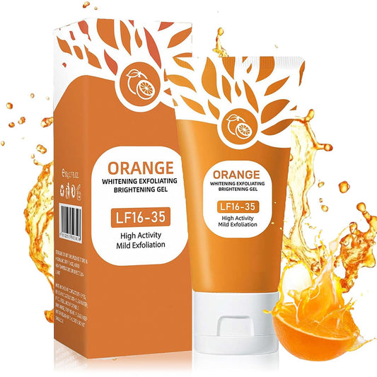Orange Exfoliating Gel For Face & Body All Types Skin