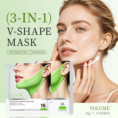 Double Chin And Jawline Lifting Mask - Reduces Facial Puffiness