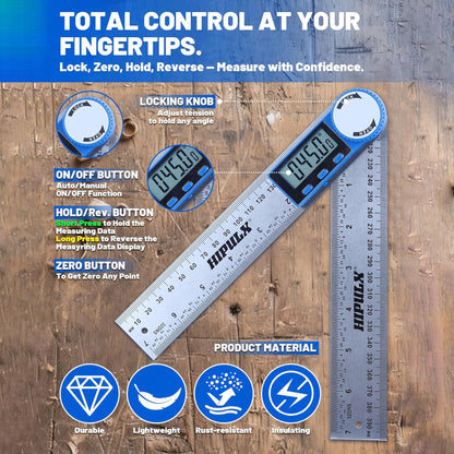 Digital Angle Finder, Digital Angle Detector Scale