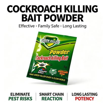 15 Pack / Set Cockroach Bait Powder - Suitable For Babies, Pets And Families