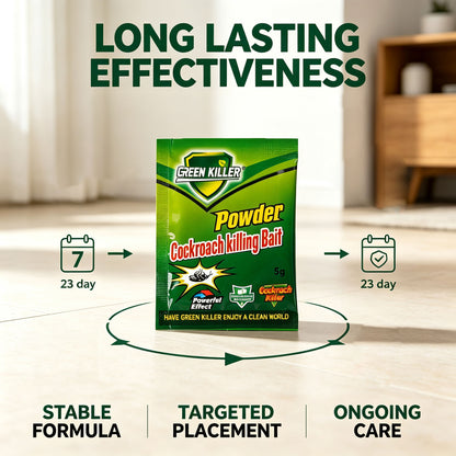 15 Pack / Set Cockroach Bait Powder - Suitable For Babies, Pets And Families