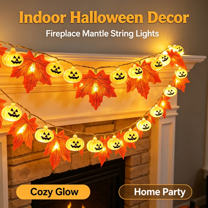 Pumpkin decorative light small colorful light atmosphere light string