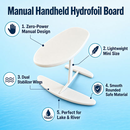 Finger Board Toy for Mini Hydrofoil Water Play