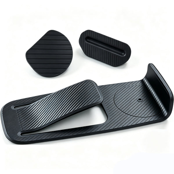 Anti-Slip Door Stopper with Safety Protector for Floor Mounted Use