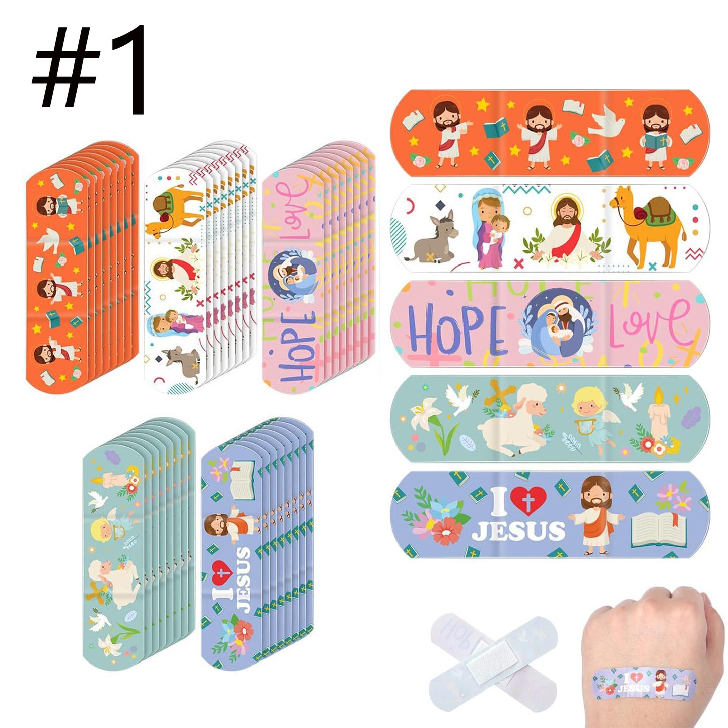 Jesus Heals Bandages for Kids
