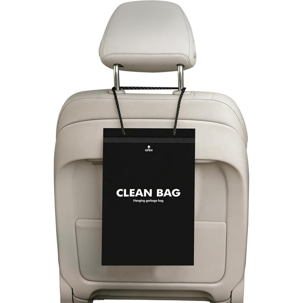 50 Count Recycled Disposable Car Trash Bags with 2.5 Gallon Heavy Duty Alternative