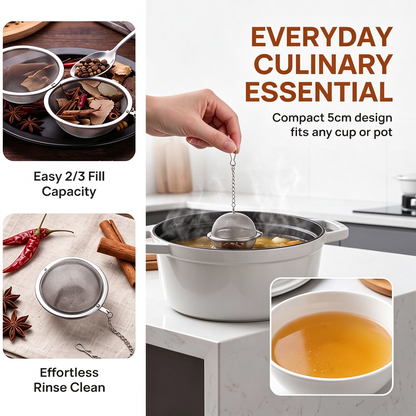 304 Stainless Steel Tea Ball Tea Holder