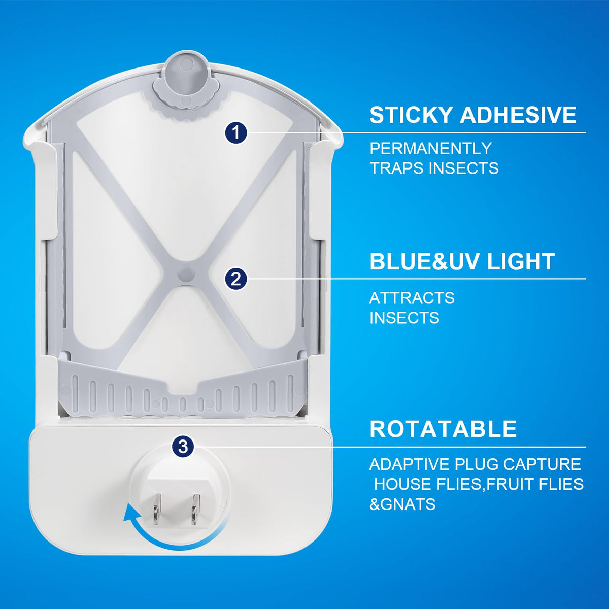 Flying Insect Trap & 5 Cartridges