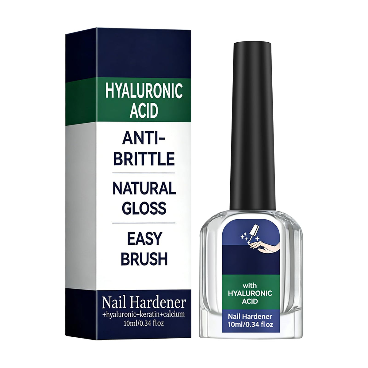 Hyaluronic Acid Nail Hardener for Cracked Cuticles&Dry Nails