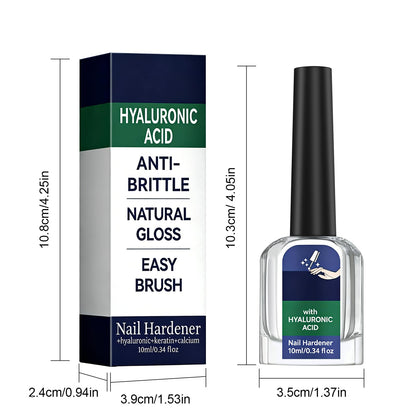 Hyaluronic Acid Nail Hardener for Cracked Cuticles&Dry Nails
