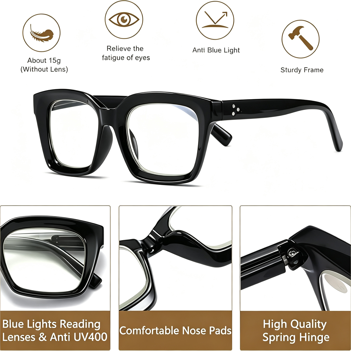 Blue Light Blocking Reading Glasses
