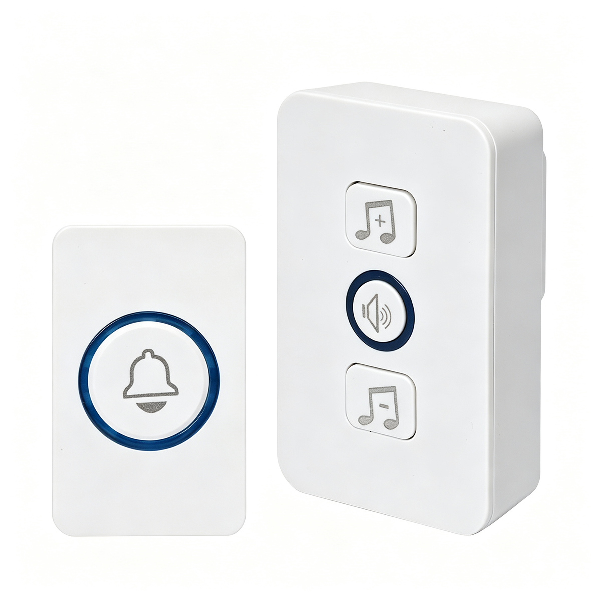 Loud Waterproof Door Bell for Home 58 Melodies, 4 Volume Levels
