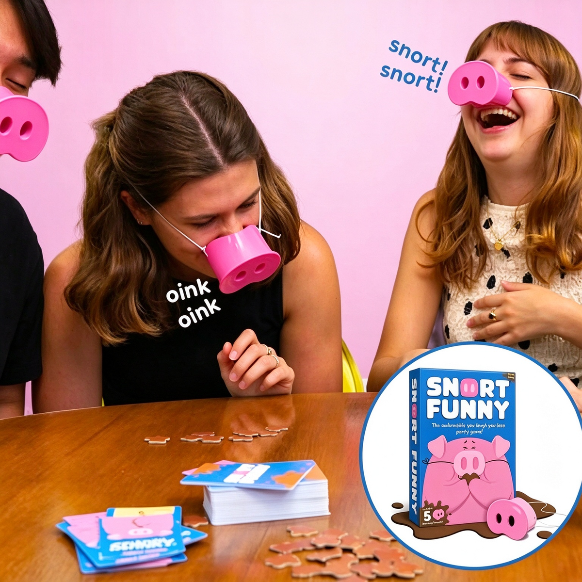 Snort Funny - Award-Winning Laugh-You-Lose Funny Game