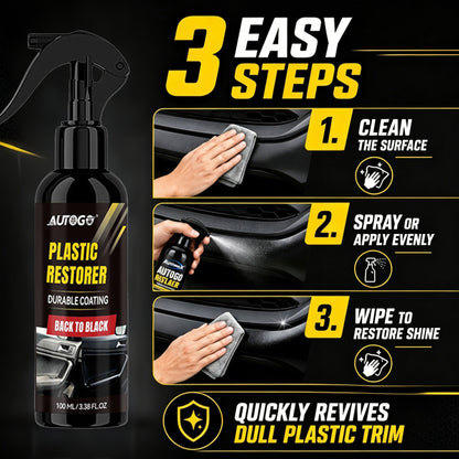 Plastic Restorer for Cars UV Protection Plastic Coating