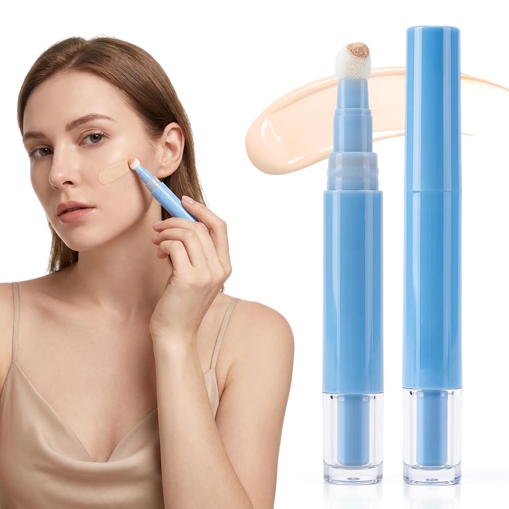 2 in 1 Concealer & Foundation Pen for Blemishes and Under Eye Circle