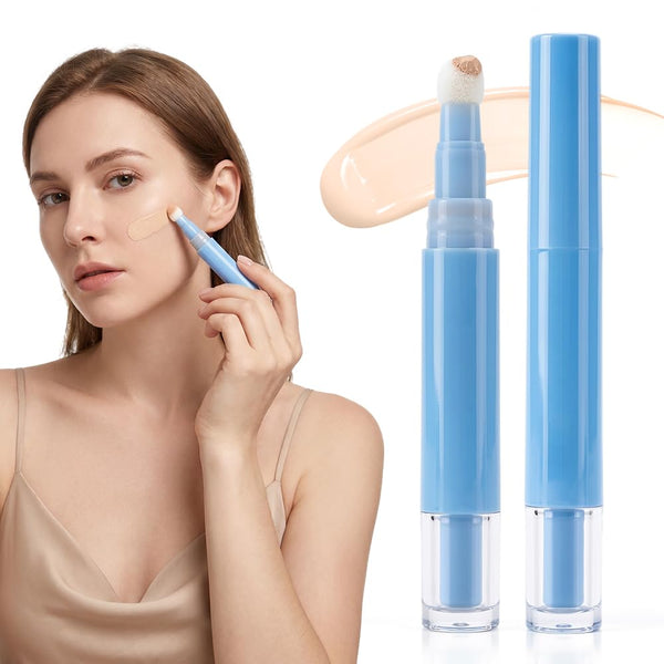 2 in 1 Concealer & Foundation Pen for Blemishes and Under Eye Circle
