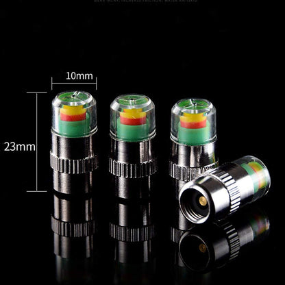 8 PCS Tire Pressure Monitor Valve Stem Caps