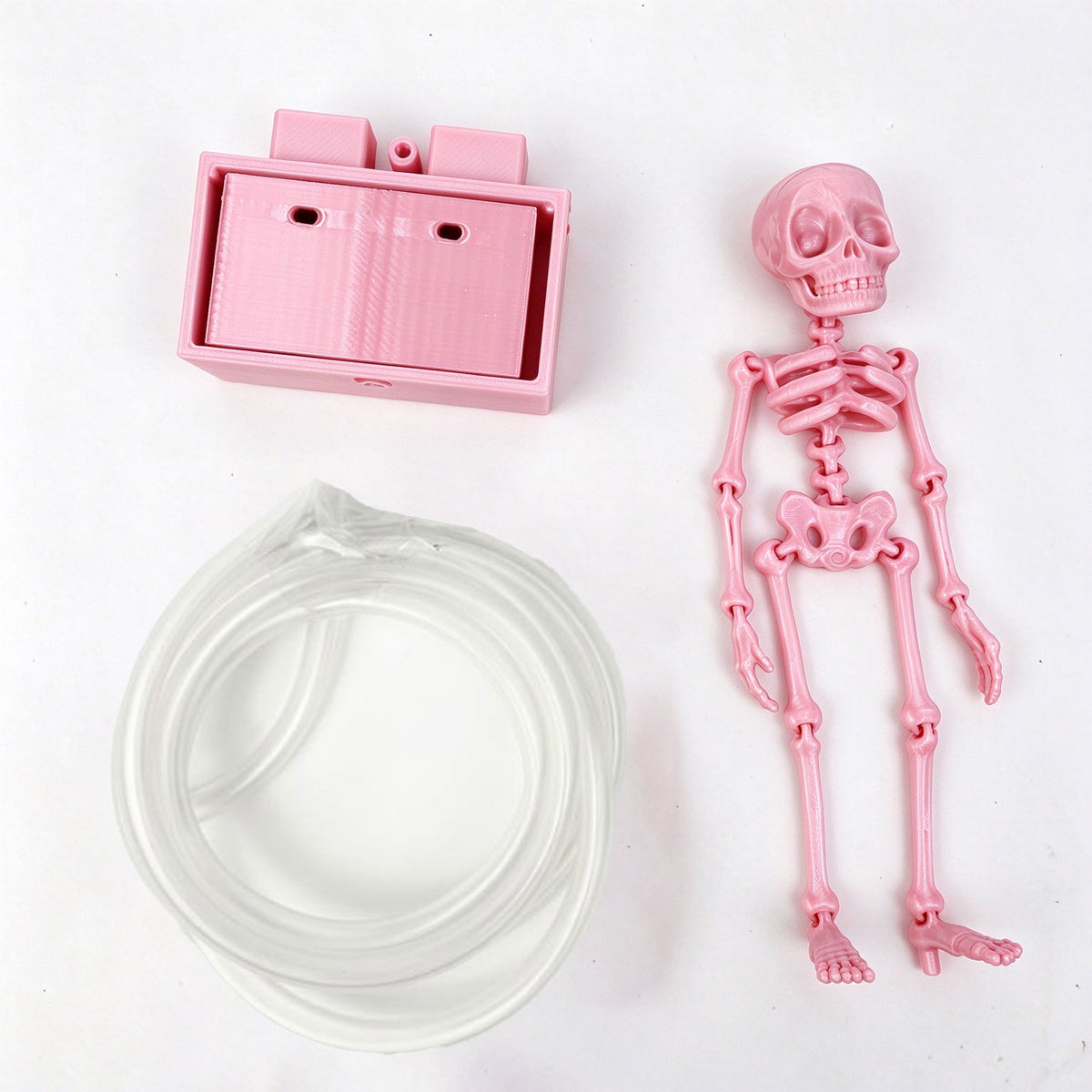 Skeleton Shape Fish Aquarium Decor - Poseable Limbs