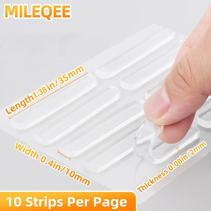 50PCS  Self Adhesive Rubber Bumper Strips