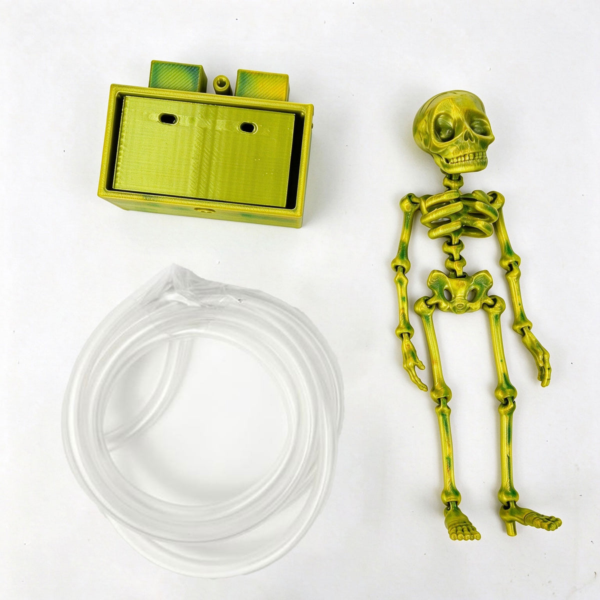 Skeleton Shape Fish Aquarium Decor - Poseable Limbs