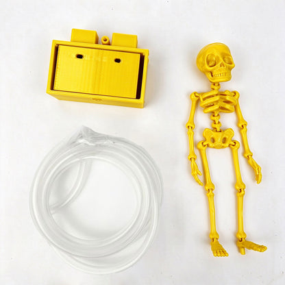 Skeleton Shape Fish Aquarium Decor - Poseable Limbs