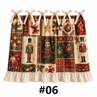 Christmas Patchwork Oven Skirt Curta