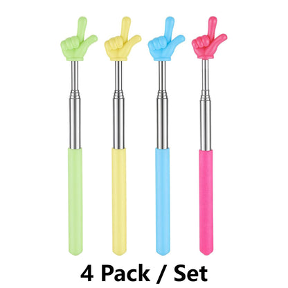 4-Pack Telescopic Finger Indicators - Durable and Sturdy Steel