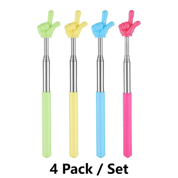 4-Pack Telescopic Finger Indicators - Durable and Sturdy Steel
