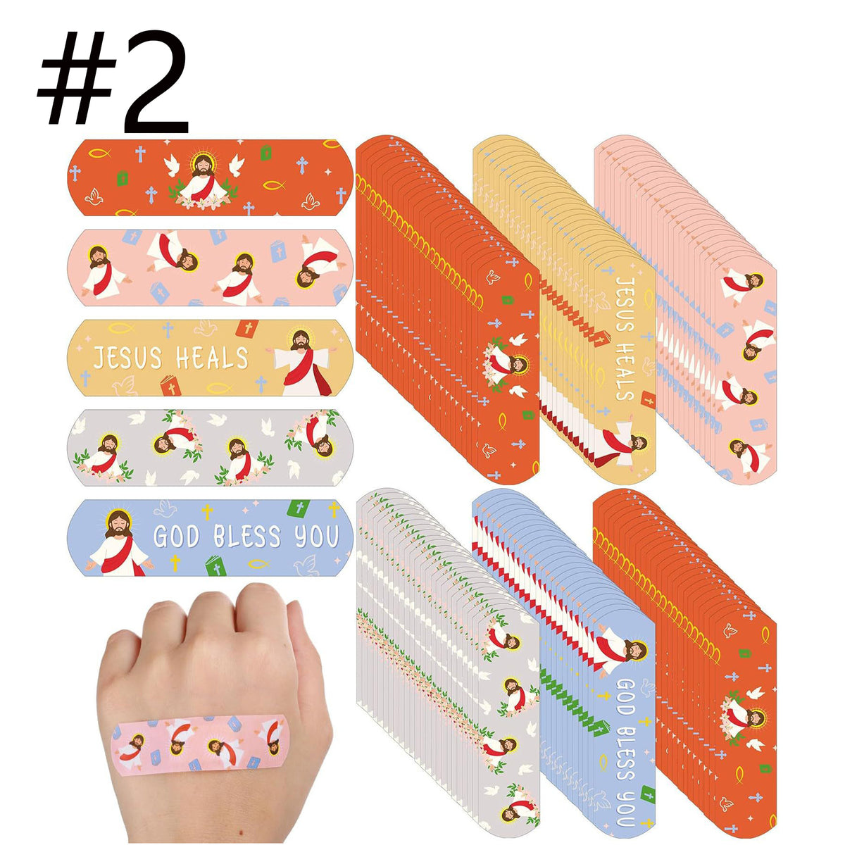 Jesus Heals Bandages for Kids