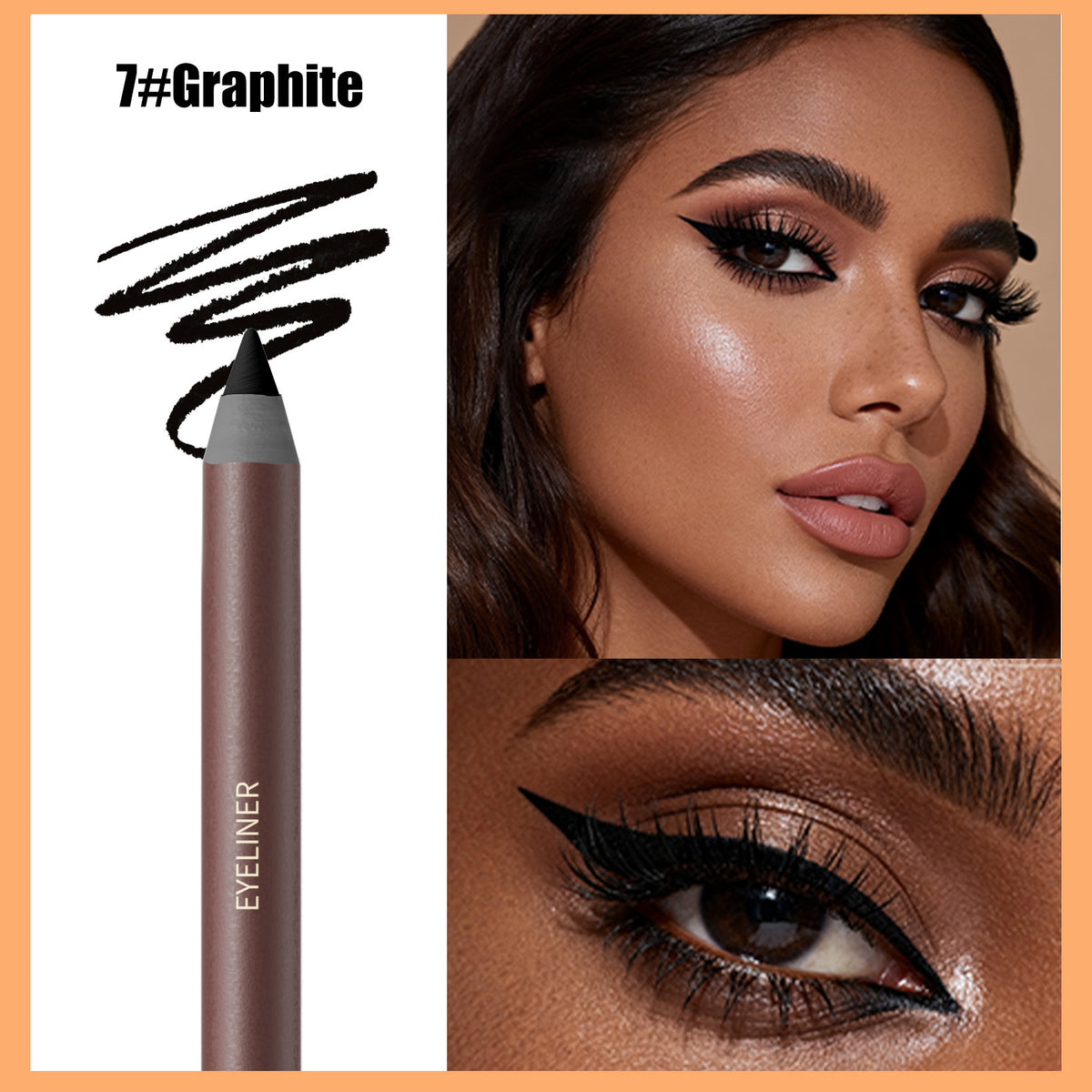 Creamy Glide-On Eyeliner Pencil for Mature Eyes