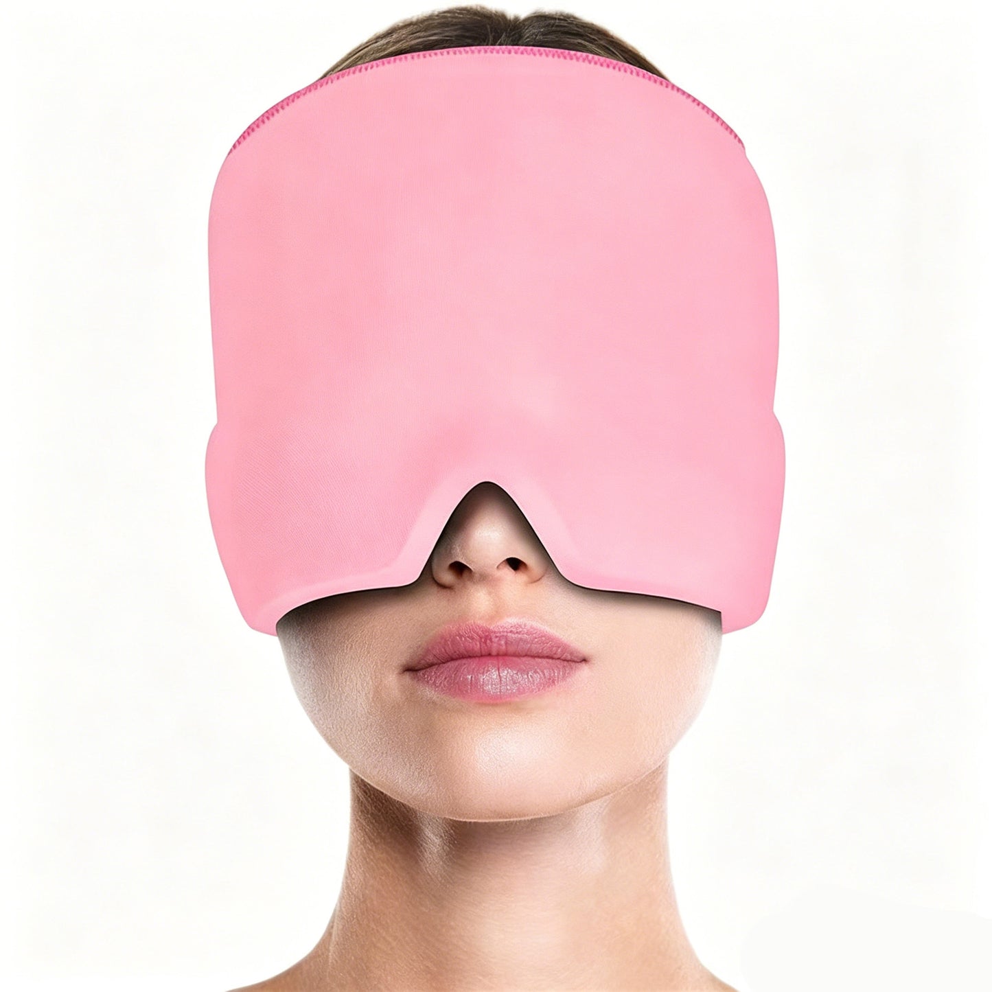 Reusable Migraine Relief Cap – 360° Gel Ice & Heat Therapy Head Wrap for Headache Relief