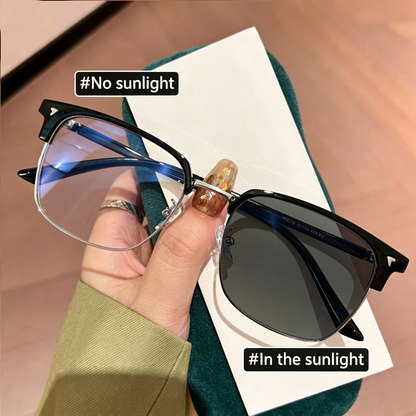 Unisex Photochromic Prescription Glasses With UV Protection